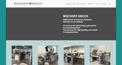 Desktop Screenshot of bischoffdruck.de
